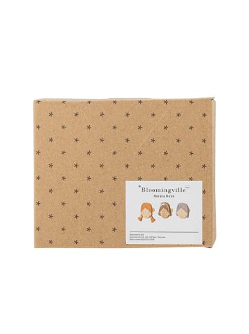 Bloomingville mini 3er- Set: Wandhaken "Rosalia" in Natur - (B)9 x (H)8 x (T)10 cm