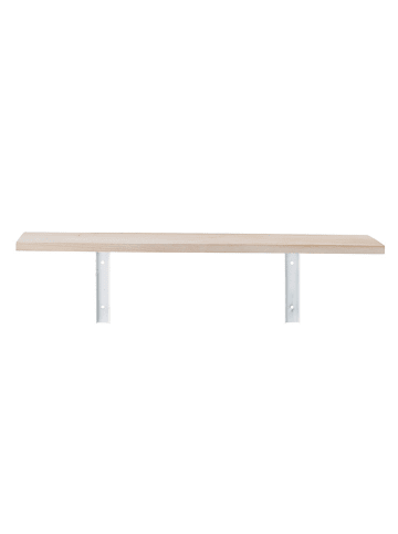 Bloomingville mini Wandregal "Fergus" in Nature - (B)50 x (H)13,5 x (T)10 cm