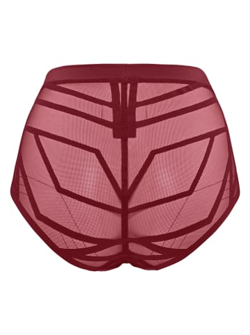 Marlies Dekkers Figi high waist w kolorze czerwonym