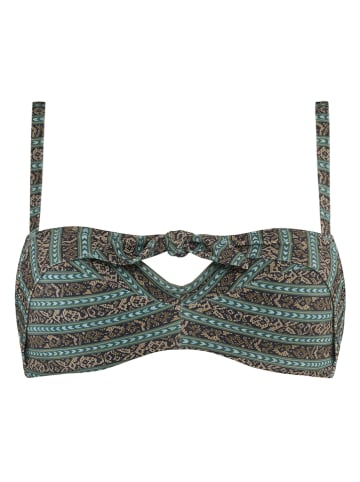 Marlies Dekkers Bikinitop lichtbruin/lichtblauw/groen