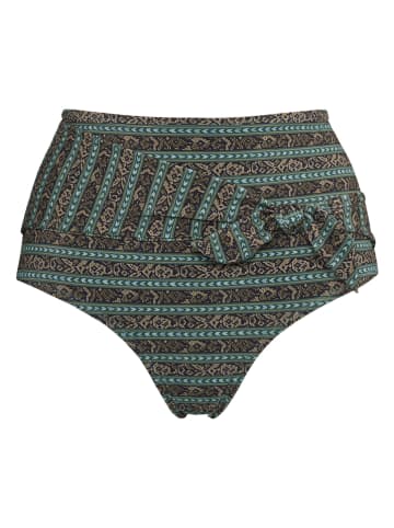 Marlies Dekkers Figi bikini "Bebali" w kolorze jasnobrązowo-błękitno-zielonym