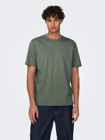 ONLY & SONS Shirt in Khaki