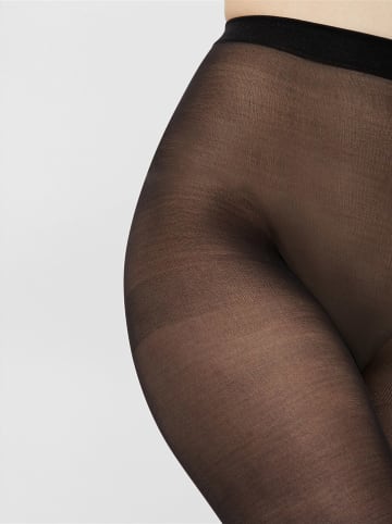 Pieces 2er-Set: Strumpfhosen  in Schwarz - DEN 20