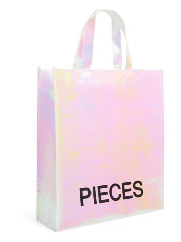 Pieces Handtas lichtroze