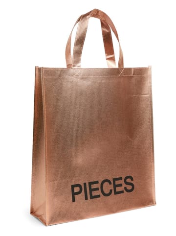 Pieces Torebka w kolorze złotym