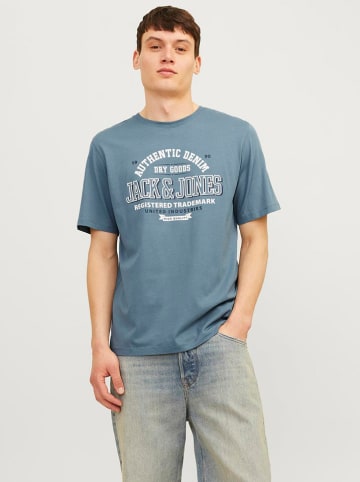 Jack & Jones Koszulka w kolorze błękitnym