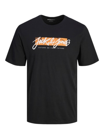 Jack & Jones Koszulka "Tiley" w kolorze czarnym