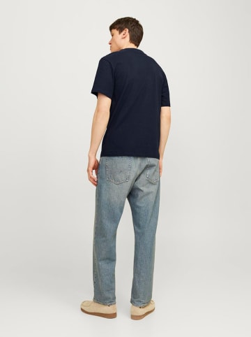 Jack & Jones Koszulka "Caleb" w kolorze granatowym