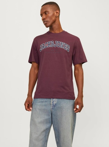Jack & Jones Shirt "Caleb" pruimkleurig