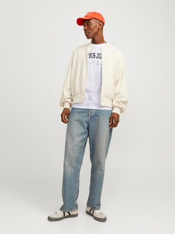 Jack & Jones Koszulka "Caleb" w kolorze białym