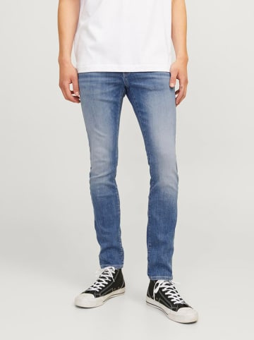 Jack & Jones Dżinsy "Glenn" - Skinny fit - w kolorze niebieskim