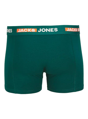 Jack & Jones 3er-Set: Boxershorts in Grün/ Dunkelblau/ Schwarz