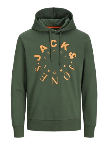 Jack & Jones Bluza "Warrior" w kolorze zielonym