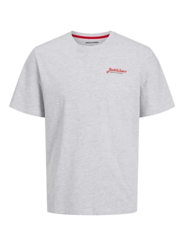 Jack & Jones 3er-Set: Shirts in Hellgrau/ Dunkelblau/ Dunkelgrün