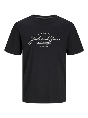 Jack & Jones 3er-Set: Shirts in Weiß/ Dunkelblau/ Schwarz
