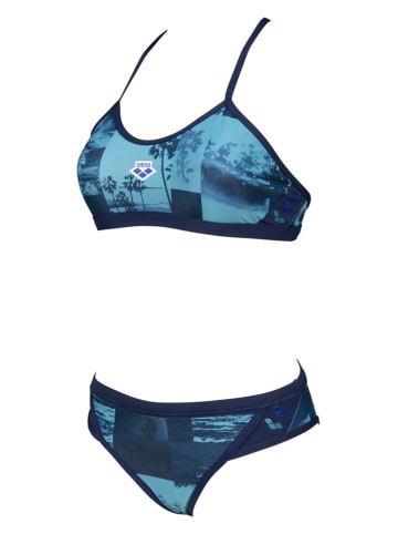 Arena Bikini in Dunkelblau/ Türkis