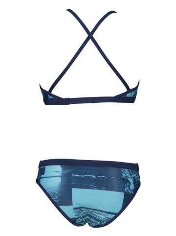Arena Bikini in Dunkelblau/ Türkis