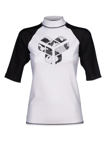 Arena Zwemshirt wit/zwart