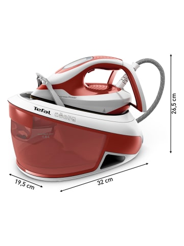 Tefal Stoomstrijkijzerstation "Express Power -SV8110E0" lichtbruin/wit