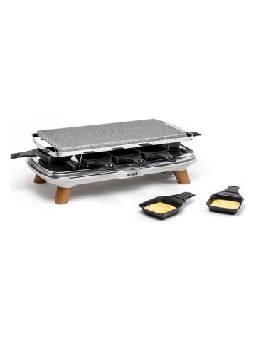 Tefal 2in-1 Raclette "Pierrade Gourmet - PR620D12" in Silber