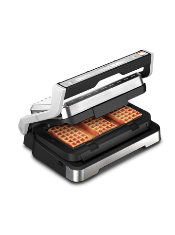 Tefal 2er-Set: Waffelplatten "XA734810" in Schwarz