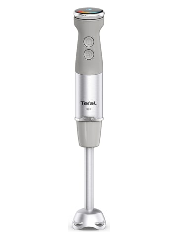Tefal 4tlg. Set: Stabmixer "Quickchef - HB67MB30" in Silber/ Grau
