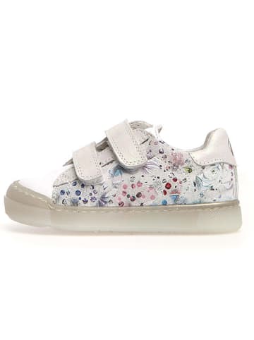 Naturino Leren sneakers "Eindhoven" wit/beige