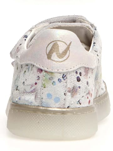 Naturino Leren sneakers "Eindhoven" wit/beige