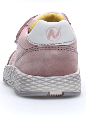 Naturino Leder-Sneakers "Jesko" in Rosa/ Weiß