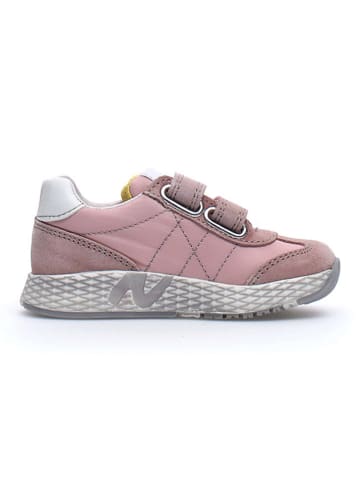 Naturino Leder-Sneakers "Jesko" in Rosa/ Weiß