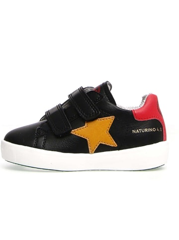 Naturino Sneakersy "Annie" w kolorze czerwono-pomarańczowo-czarnym