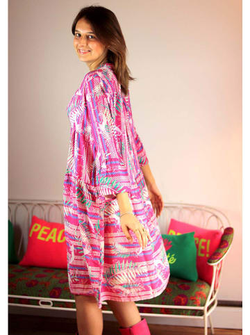 miss goodlife Jurk roze/wit