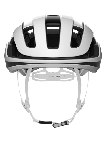 POC Kask rowerowy "Omne Lite" w kolorze biało-czarnym