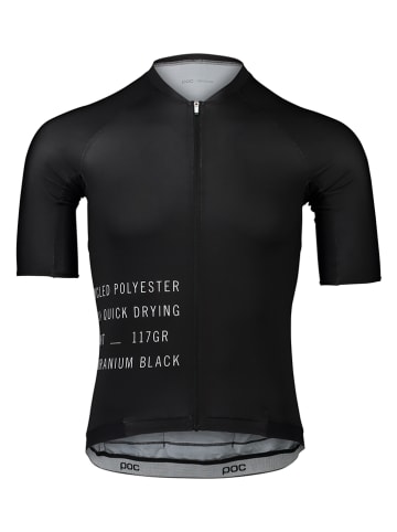 POC Fahrradtrikot "Pristine Print" in Schwarz