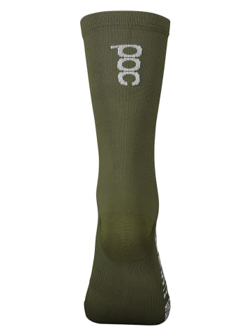 POC Skarpety kolarskie "Essential" w kolorze khaki
