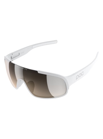 POC Fahrradbrille "Crave" in Weiß/ Braun