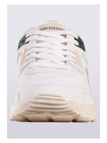 Kappa Sneakers "Queens" in Weiß/ Beige