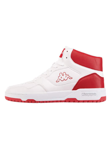 Kappa Sneakersy "Broome" w kolorze biało-czerwonym
