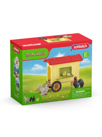 Schleich 12-częściowy zestaw "Mobile Chicken Coop" - 3+