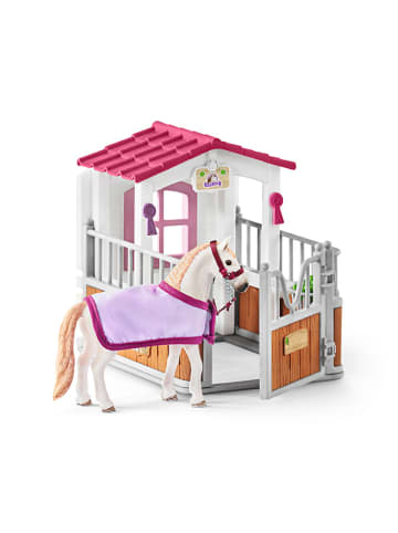 Schleich 20-częściowy zestaw "Horse box with Lusitano mare" - 5+