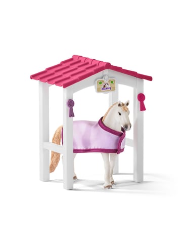 Schleich 20-częściowy zestaw "Horse box with Lusitano mare" do zabawy - 5+
