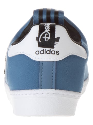 adidas Slippersy "Superstar 360 X" w kolorze niebieskim