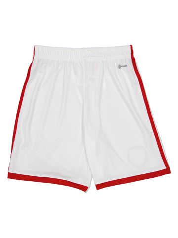 adidas Trainingsshorts "AFC" in Weiß/ Rot