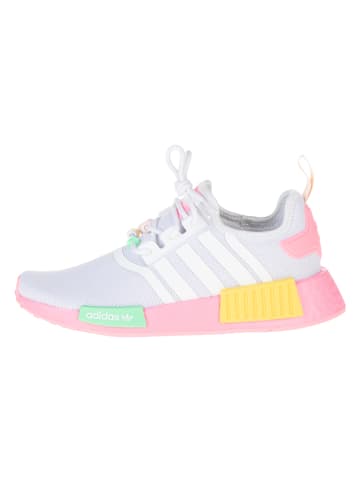 adidas Sneakers "R1" in Weiß/ Rosa/ Bunt