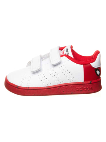 adidas Sneakers "Adventage Spiderman" in Weiß/ Rot