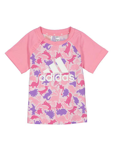 adidas 2-delige outfit lichtroze