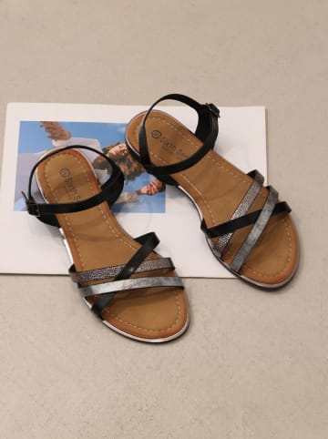 Sixth Sens Sandalen zwart