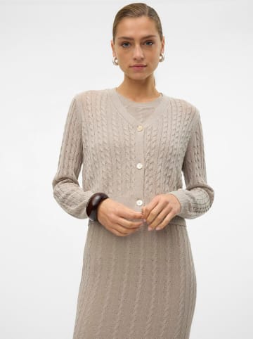 Vero Moda Kardigan w kolorze beżowym