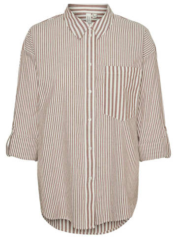 Vero Moda Bluse in Weiß/ Beige