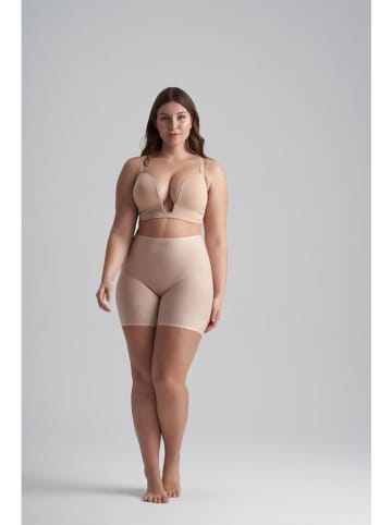 Bye Bra Szorty modelujące w kolorze beżowym